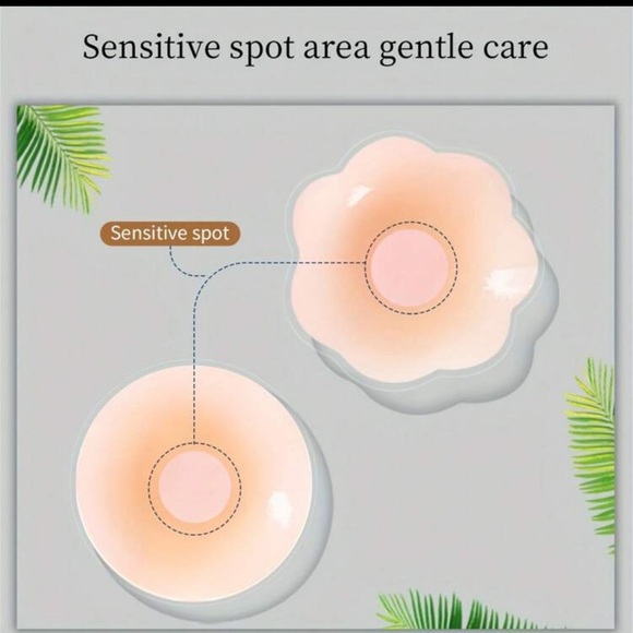 Invisible Adhesive Nipple Covers – Reusable 10 Units - Picture 3 of 4